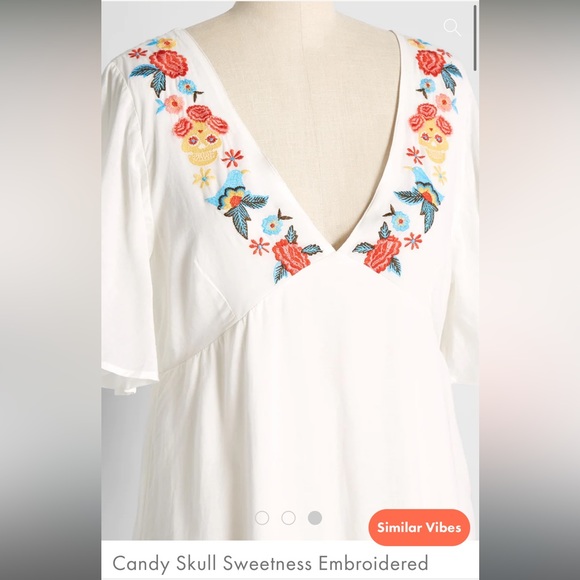 MELT ICE🧊 CHINGA LA MIGRA: Dia de los Muertos dress - Picture 3 of 8